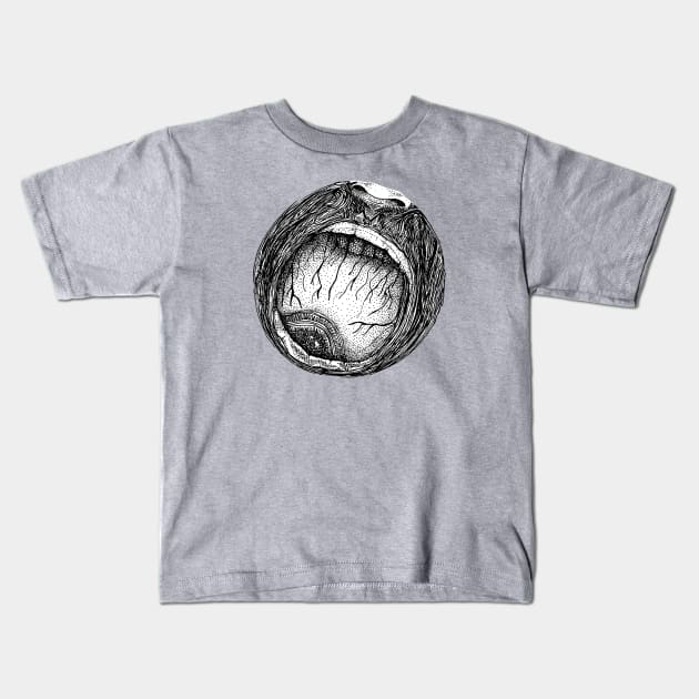 CHOMP! Eye Mallow Candy Kids T-Shirt by thealchemistdru